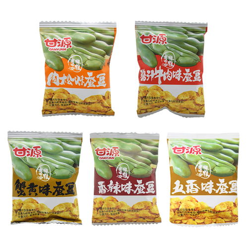 甘源牌散装蚕豆 宿舍夜宵的香脆之选